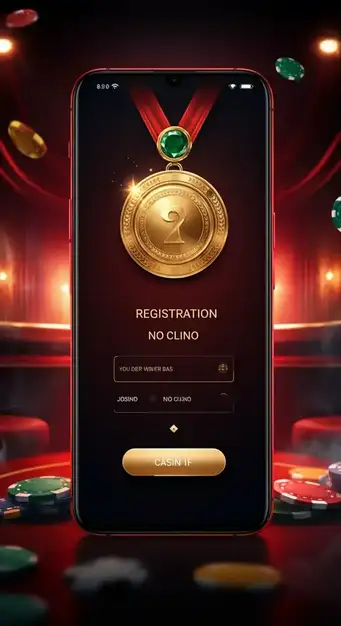 Interface du formulaire d'inscription sur Lucky31 Casino montrant les étapes de création de compte, avec des champs à remplir et le logo du casino visible en arrière-plan, symbolisant un démarrage facile et sécurisé.